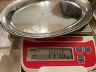 Vtg Antg International Sterling Silver 925 #733 144.6gr Oval Dish Tray Fluteedge