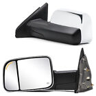 <!--F#f_0-->Towing Mirrors For 02-08 Ram 1500 03-09 Ram 2500/3500 Power Heated LHRH Chrome<!--F/-->