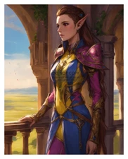 ARTISTIC 8X10 COLLECTIBLE FANTASY ART PRINT HIGH QUALITY GLOSSY PHOTO