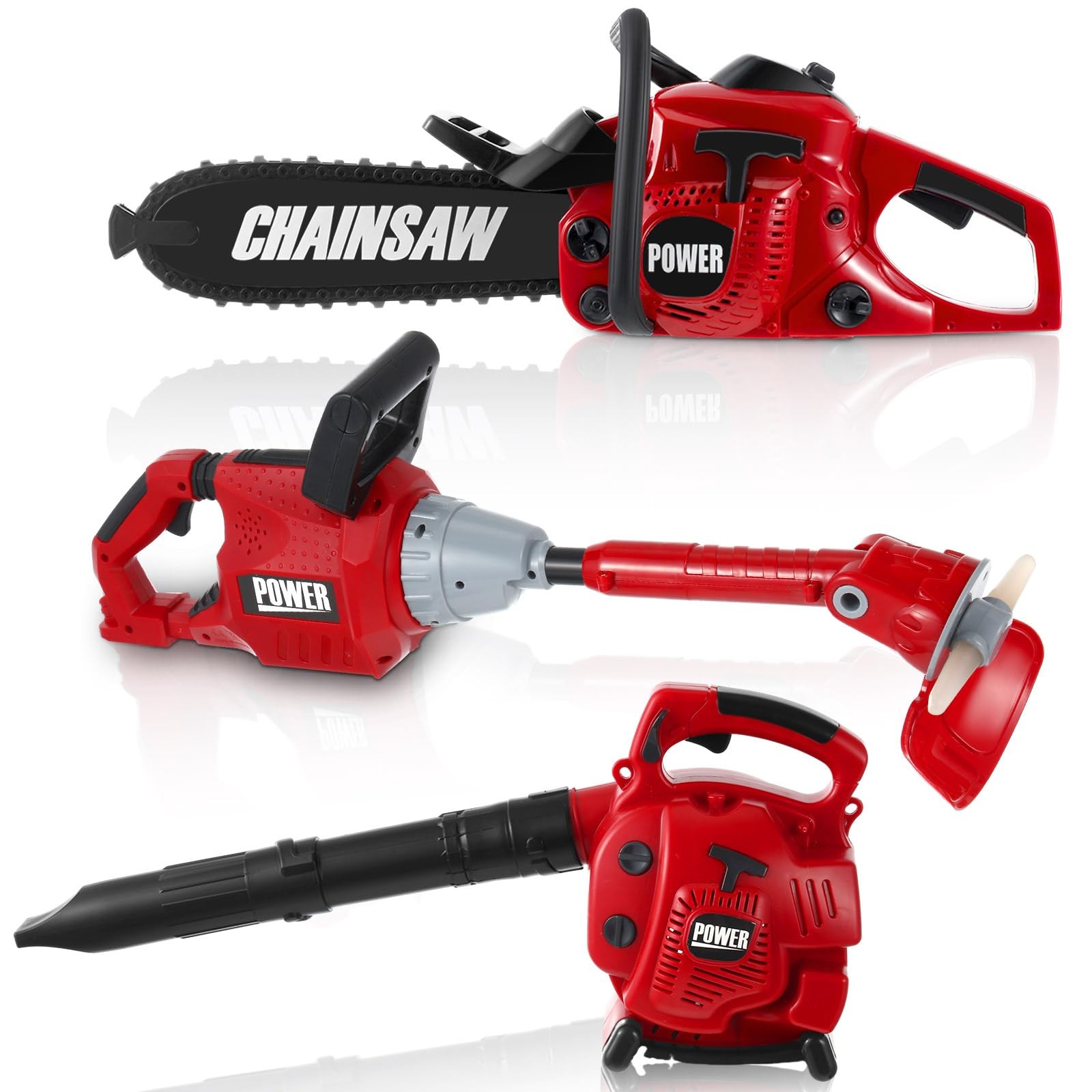 Weed Trimmer Chainsaw Preten...