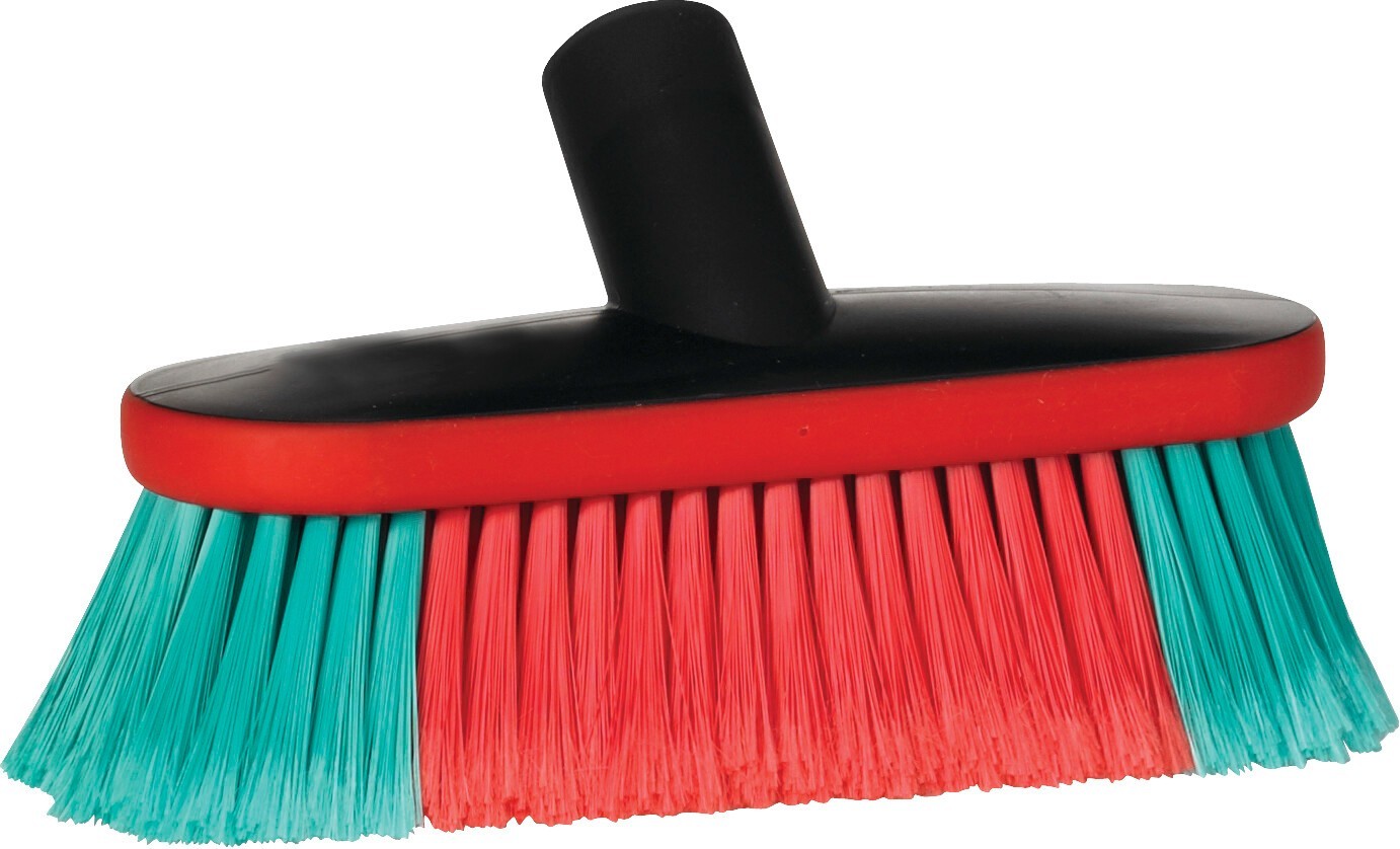 Vikan 526952 Water Fed Vehicle Wash Brush 230mm Soft Split Car Van Truck Coach