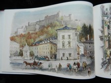 LISKA, HANS Salzburg 1960 Gebunden, Erstausgabe, Aquarelle