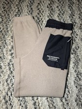Pas Normal Studios Off-Race Fleece Pile Sweatpants in Mojave/Soil Tan Small