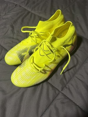 PUMA Future 8 Match FG/AG Soccer Cleats Women Size 9/ Bright Yellow
