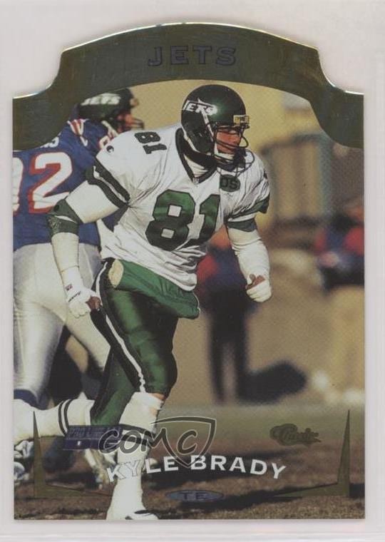 1996 Classic Pro Line III DC Kyle Brady #21 11pj