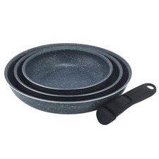 Image of Russell Hobbs Smart Clip Frying Pan Set Non-Stick Oven Safe Detachable Handle