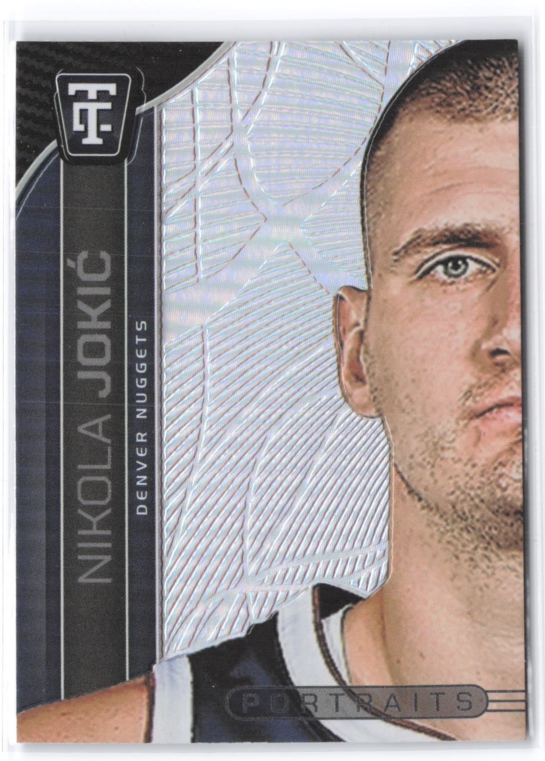 Nikola Jokic #1 Basketball Cards 2024 Panini Totally Certified Portraits trading card — raw and PSA graded price guide
