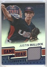 2015 Stars and Stripes Game Gear Longevity Sapphire 20/25 Justin Bullock #50 0w8