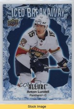 2023-24 Upper Deck Allure Iced Breakaway Anton Lundell #IB-4 READ 1i66