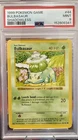 1999 Pokemon Shadowless Bulbasaur PSA 9 44/102