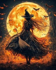 Halloween Diamond Art Painting Kits for Adults Beginners,DIY Diamond Dots