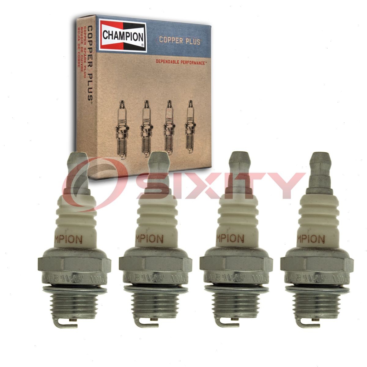4 pc Champion Copper Plus 846 Spark Plugs for WS9E WS12E W14MUS W14MU10 lq