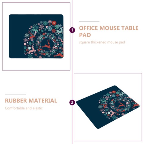 Verdicken Mausmatte Mauspads Gummi Mauspads Desktop Dekoration - 第 6/12 張圖片