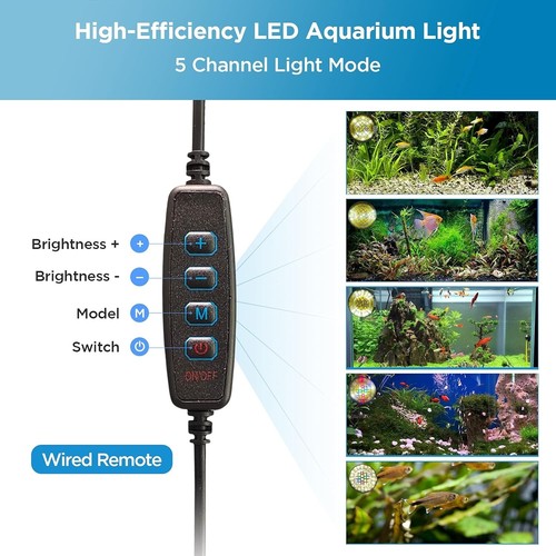 Lominie LED Aquarium Light, Remote Control (F120 80W Freshwater) - Picture 4 of 6