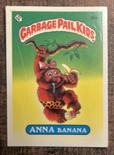 1985 Garbage Pail Kids Series 1 Anna Banana 34b Glossy
