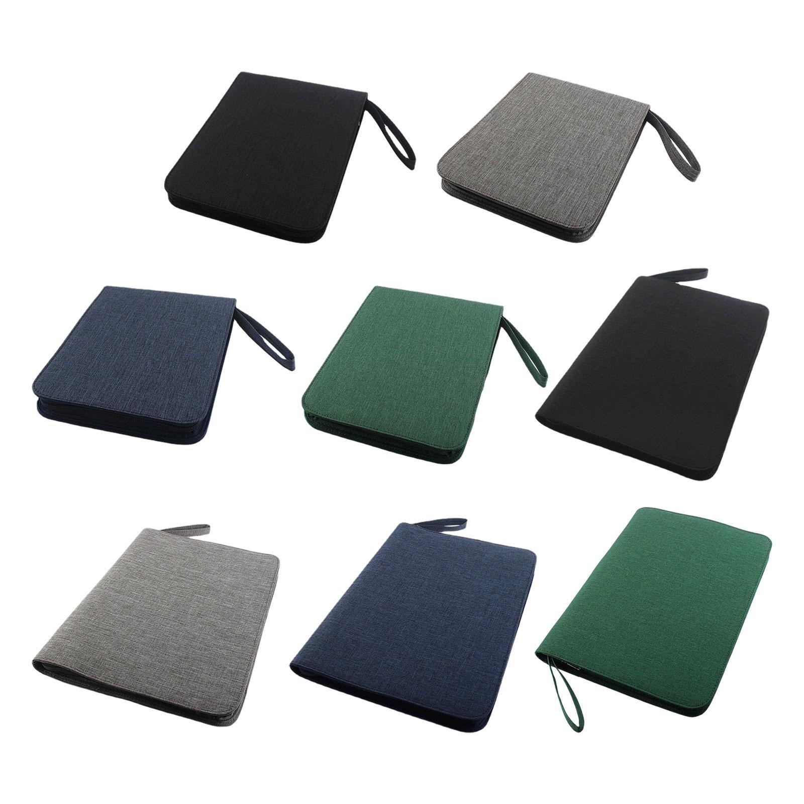 Fountain Pen Case Portable Large Capacity for Collection Dustproof Zippered