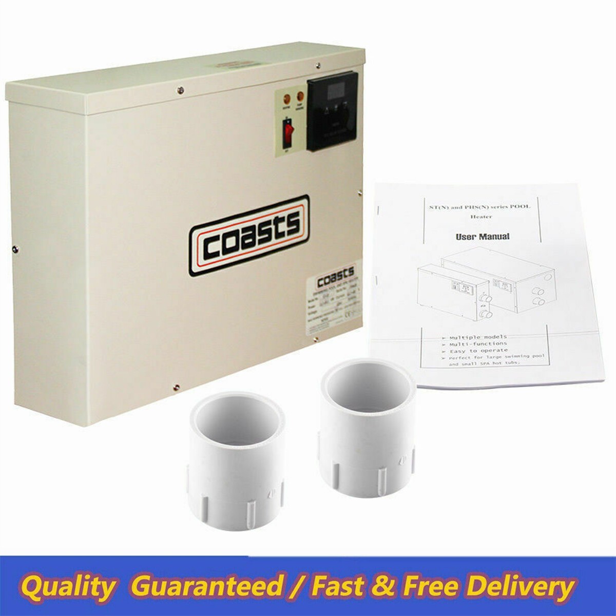 Calentador de agua eléctrico 5,5/11/15KW piscina y baño en casa SPA bañera de hidromasaje mejorado