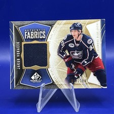 Jakub Voracek 2009-10 Upper Deck SP Game Used Authentic Fabrics