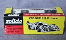 PORSCHE 917 K LeMANS RACE CAR 1/43 SCALE IN BOX SOLIDO