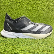 Adidas Adizero Adios 8 Mens Size 10 Black White Athletic Running Shoes Sneakers
