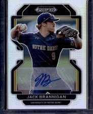 2022 Panini Prizm Draft Picks #PDP83 Jack Brannigan Base Autographs Silver