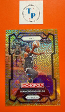 2024 Panini Prizm Monopoly WNBA Millionaire Shimmer Gold #60 Diamond DeShields