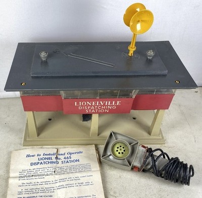 Vintage Lionel 465 Dispatching Station With Box