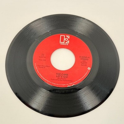 The Cars   Let's Go 7'' Single Record 1979 Elektra New Wave Pop Rock 45 RPM
