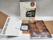 Vintage 1993 Autodesk 3D Plan Home Series with Diskettes  Manuals DOS 2 Release