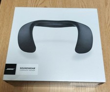 Bose Soundwear Companion altoparlante wireless indossabile nero Bluetooth mai aperto NUOVO