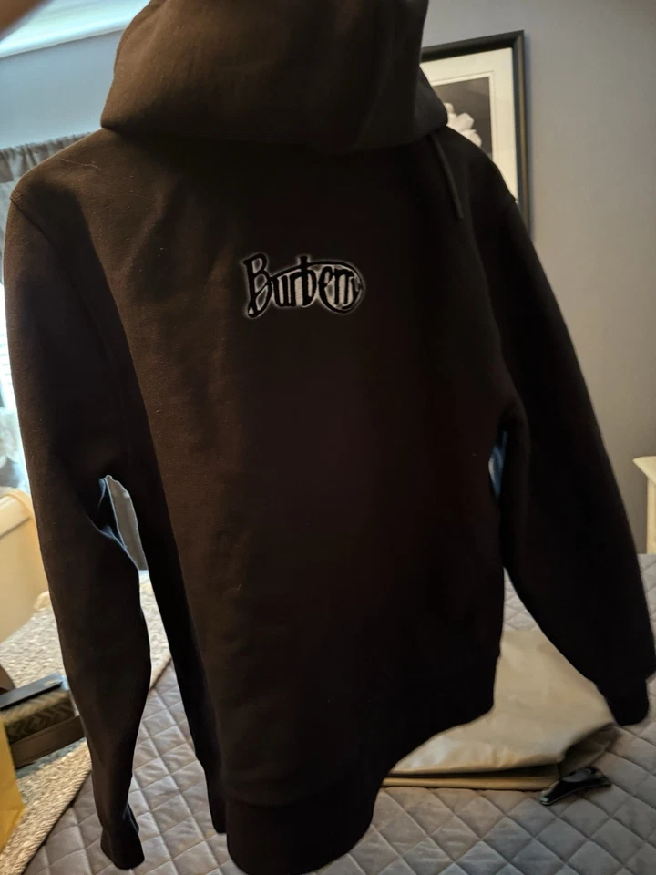 Burberry zip hoodie black oversized - Image 4 of 4