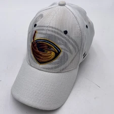 Atlanta Thrashers Hat Zephyr Stretch Fitted Medium Large White Cleaned NHL VGC