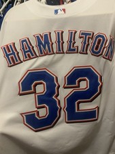 Josh Hamilton Texas Rangers Jersey 52 Stitched Patch High Quality Majestic