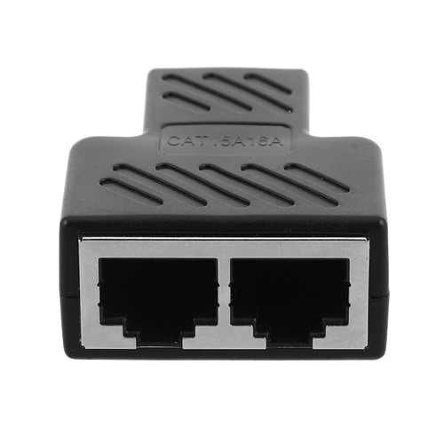Network Cable Connector Audio Splitter for Headphones Antenna Combiner - 第 12/12 張圖片