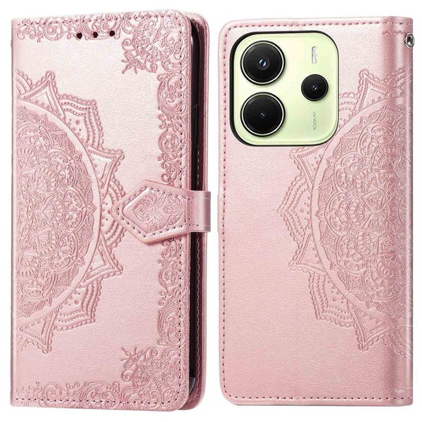 Imoshion Mandala KlapphüLle Xiaomi Redmi Note 14 (4G) - Rosé Gold-image