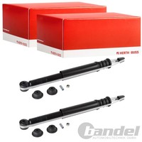 2X Herth+Buss Gasdruck StoßDÄMpfer Hinten Links+Rechts Passend FüR Nissan Micra
