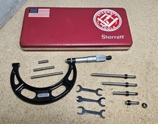 Starrett No. 224M interchangeable anvil outsi...