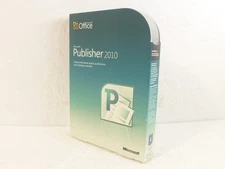 Microsoft Office: Publisher 2010 (DVD, 1-Disc) Windows Software w/ Key OOP!