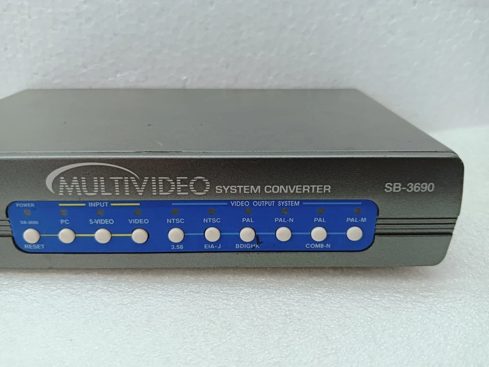 Shinybow Sb-3690 Multivideo System Converter Dc 12v @ 1a / Ntsc / Pal / Vga. - Image 2 of 4