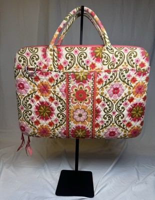 Vera Bradley  VTG Laptop Computer Case Bag Folkloric Retired No Strap