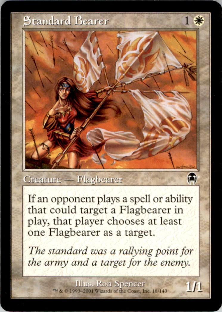 2001 MTG Apocalypse Standard Bearer #18 LP