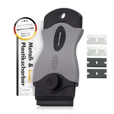 chemicalworkz Schaber Scraper Metall Plastik Auto Glas Aufkleber + Ersatzklingen