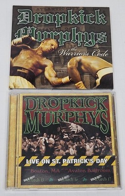 Dropkick Murphys CD Lot  - The Warrior s Code - Live On St. Patrick's Day EX