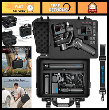 Waterproof Hard Carrying Case for GoPro Gimbal Stabilizer Hero Cameras, Access