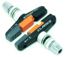 Clarks CP968-55mm Reinforced Folding Brake Pad (Card of 2).