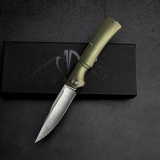 Messerdepot SK-X Slipjoint Taschenmesser CPM20CV Stahl satin Handfinish Titan