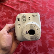 Fujifilm Instax Mini 9 Instant Film Camera Off White Gray