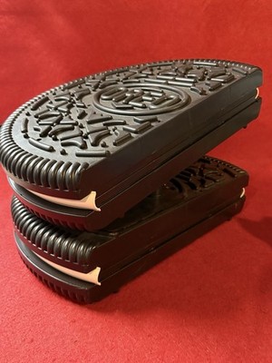 Rare Oreo Cookie 3D Display Sign Plastic Executive Advertising Man
