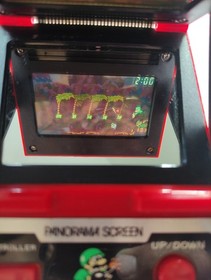 Vintage Nintendo game watch Mario's Bombs Away Panorama Screen NOT properly work