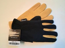 Hand Armor XL Gloves Deerskin Leather Palm 40G Thinsulate